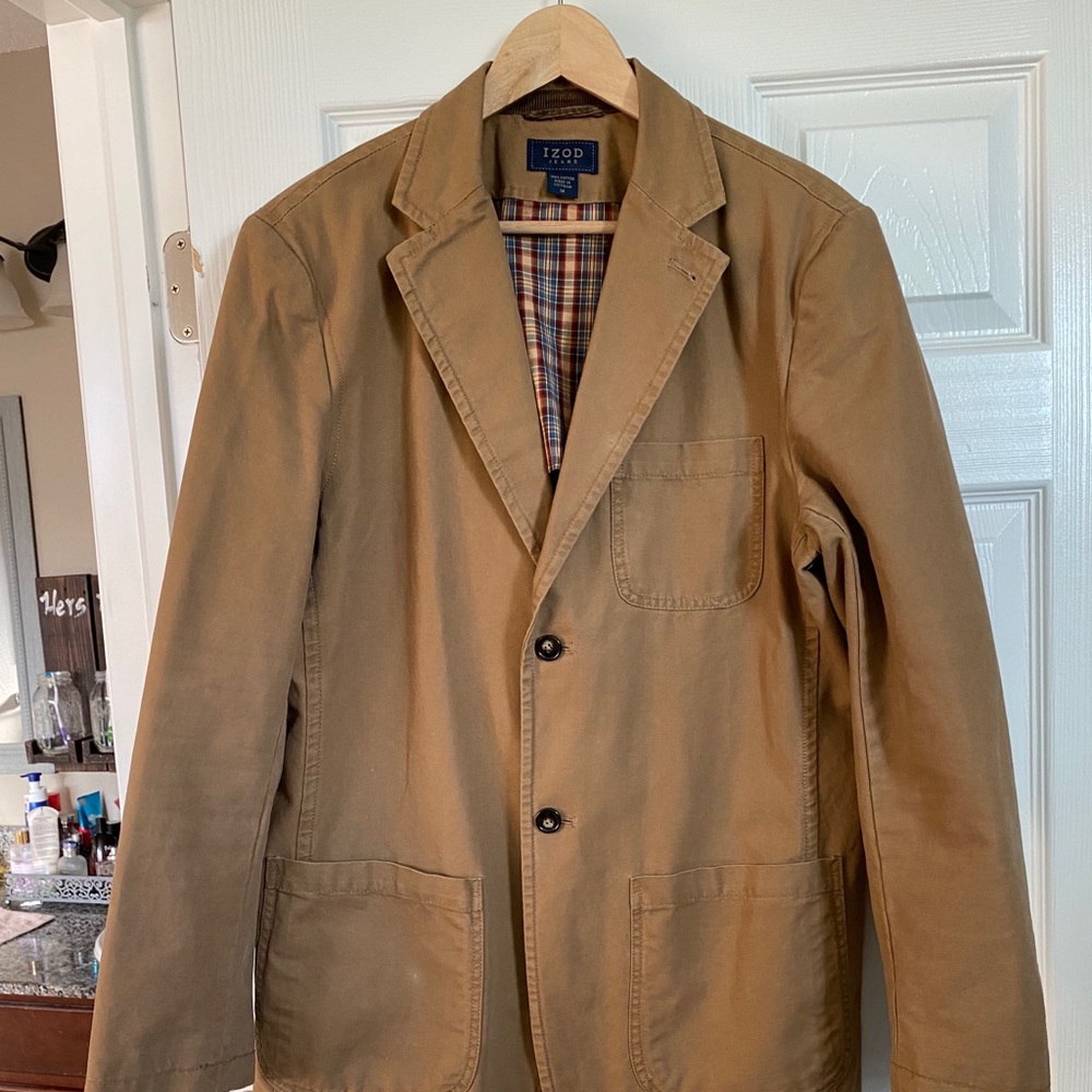 Izod Jeans blazer, spots jacket. Medium